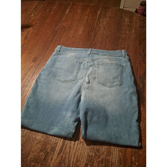 Gloria Vanderbilt Size 16P New Amanda Blue Denim Jeans Stretch Petite Average - Picture 3 of 3